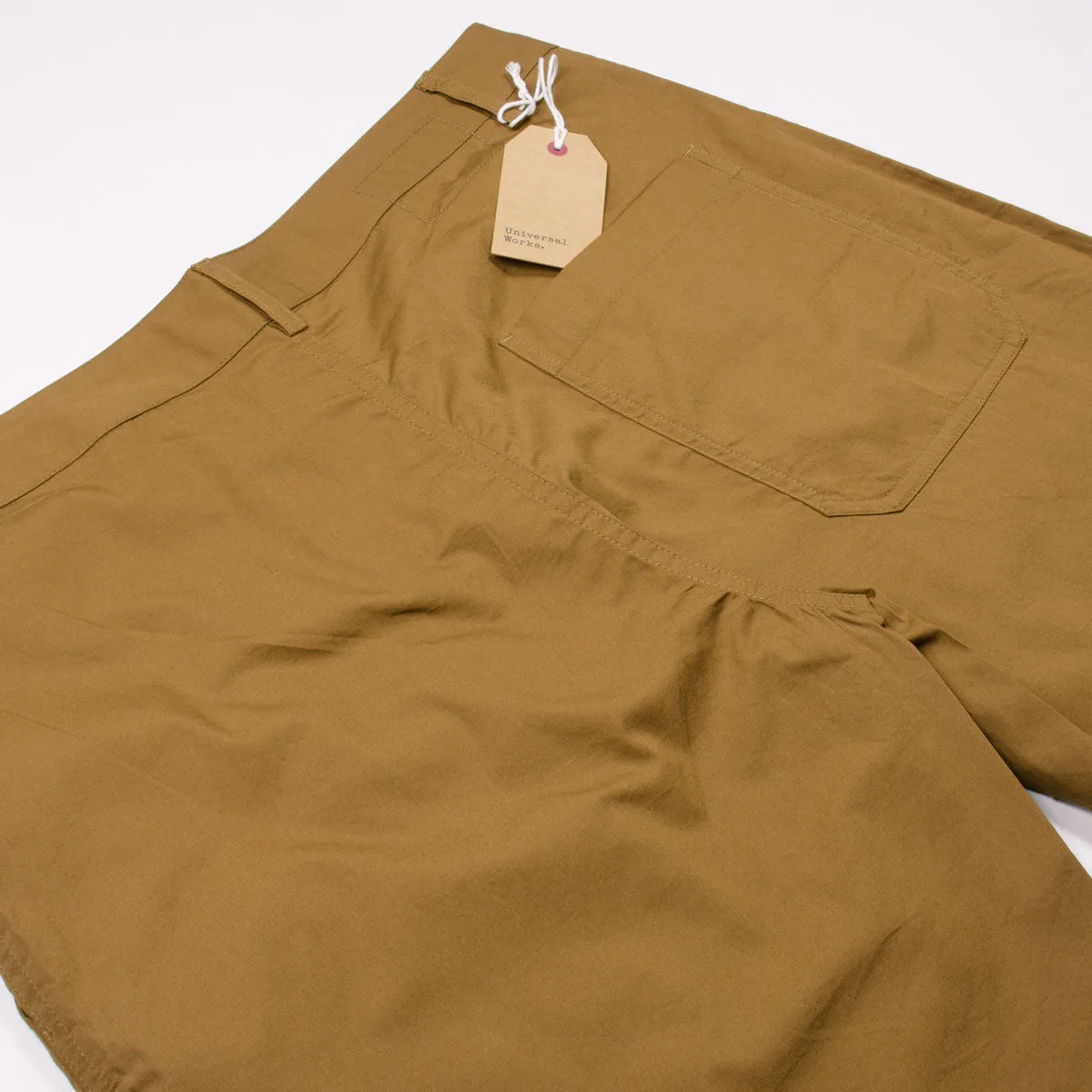 Universal Works - Walk Short Poplin - Khaki