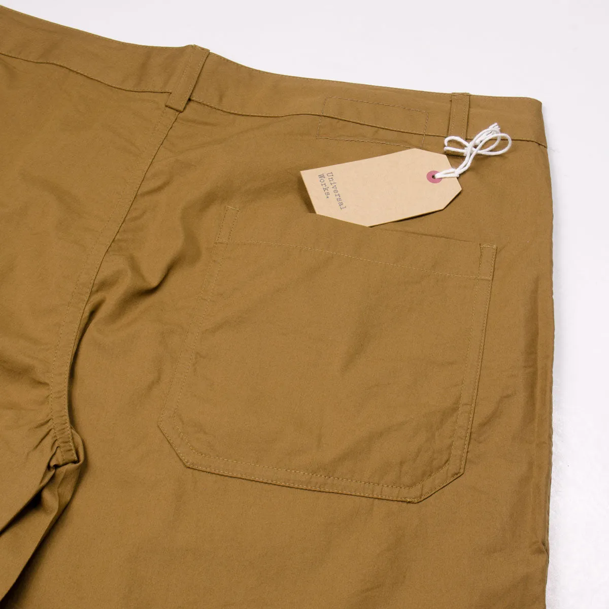 Universal Works - Walk Short Poplin - Khaki