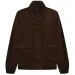 Valstarino Lined Suede Jacket Cafe