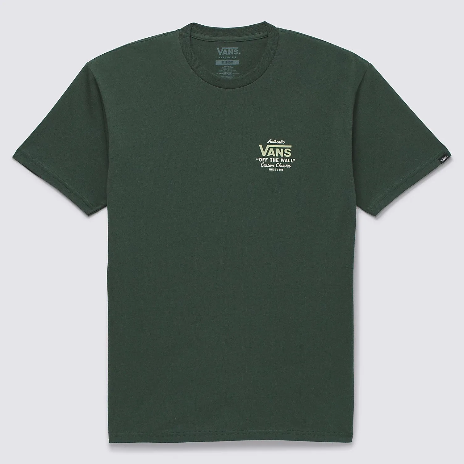 VANS Holder St Classic T-Shirt - Forest Green