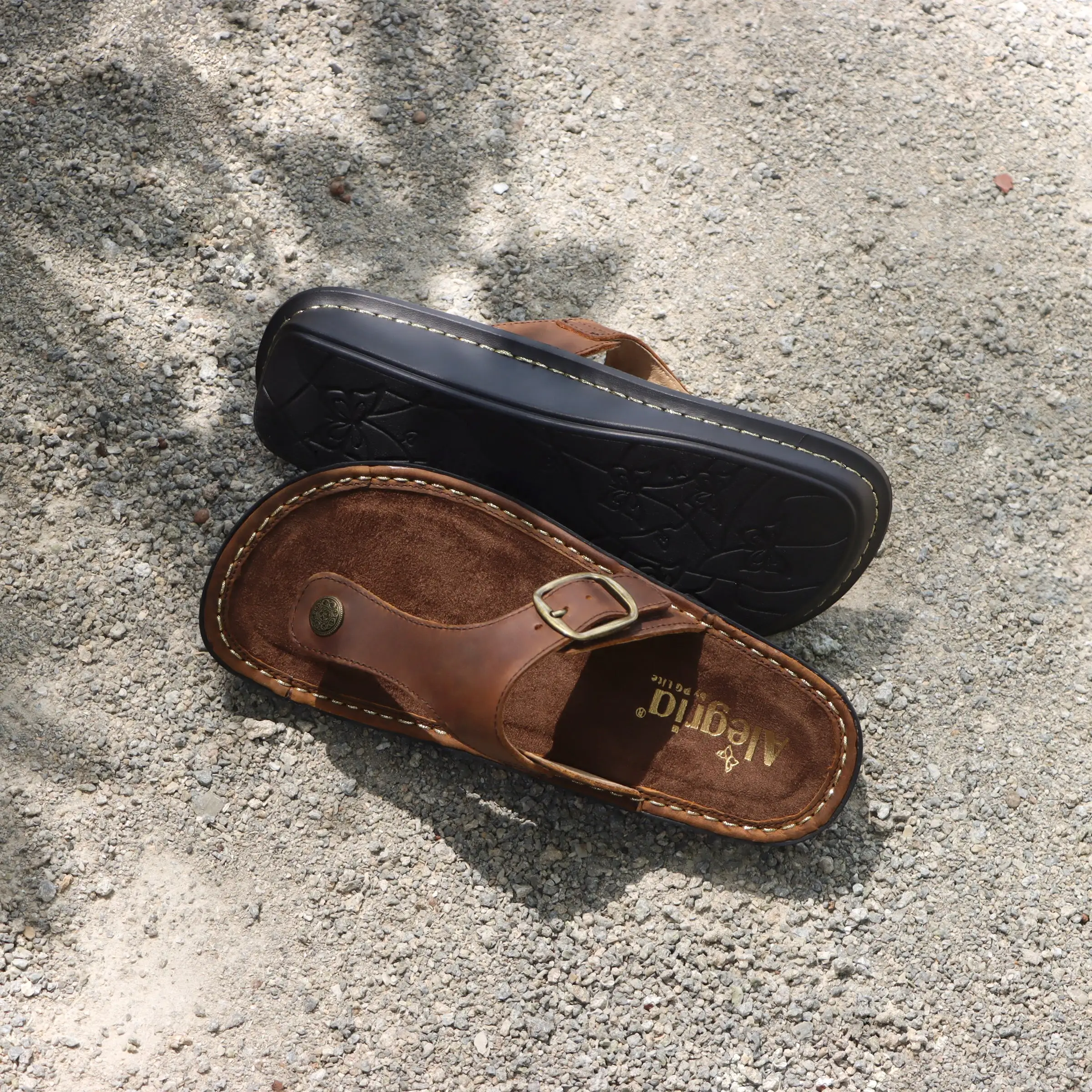 Vella Oiled Brown Sandal