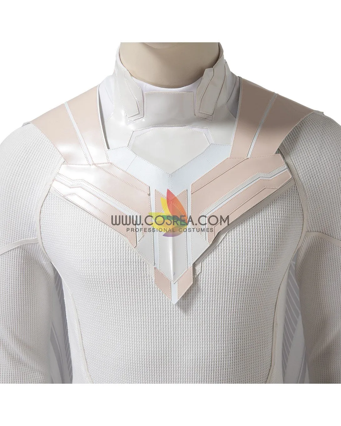 White Vision Cosplay Costume