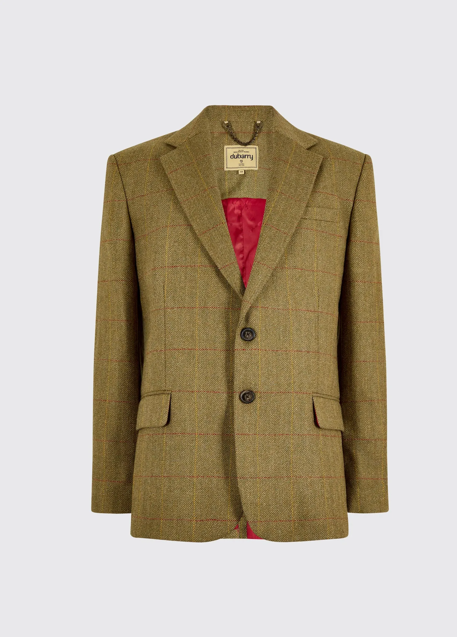 Whiteoak Men's Two Button Tweed Jacket - Elm