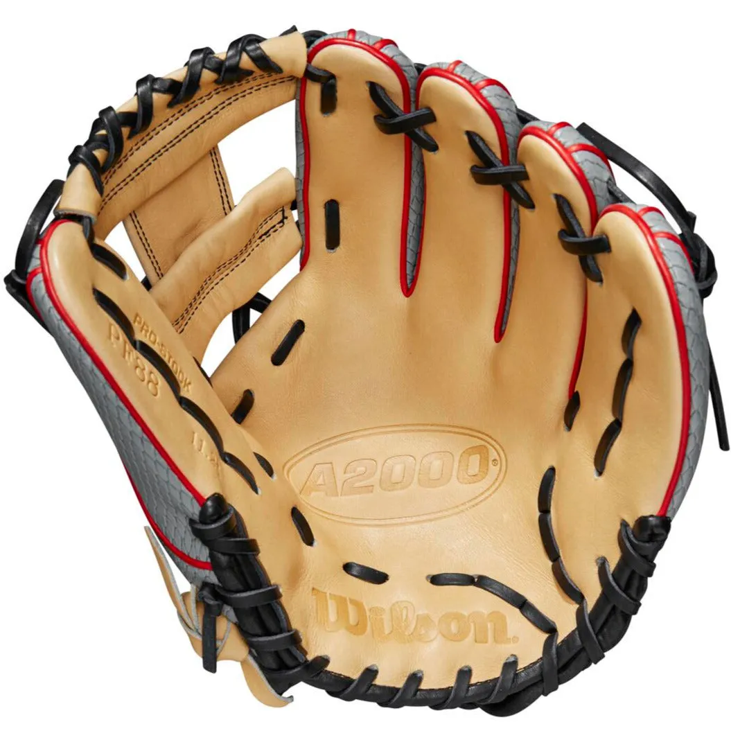 Wilson A2000 PF88SS 11.25 SuperSnakeSkin Baseball Glove: WBW1009811125