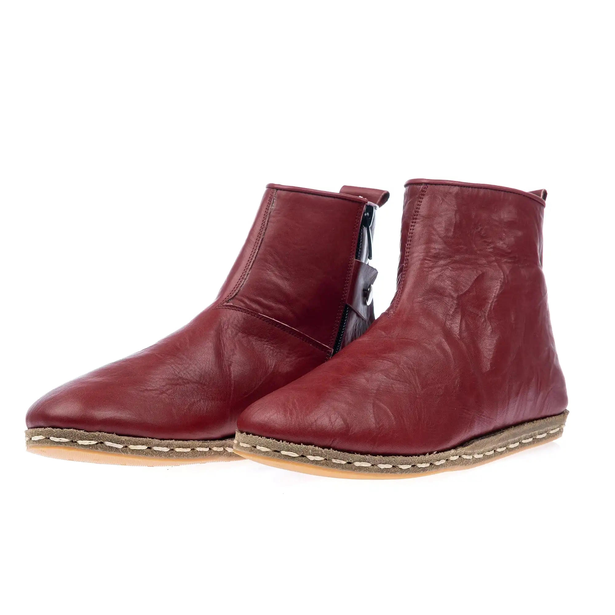 Women's Burgundy Boots