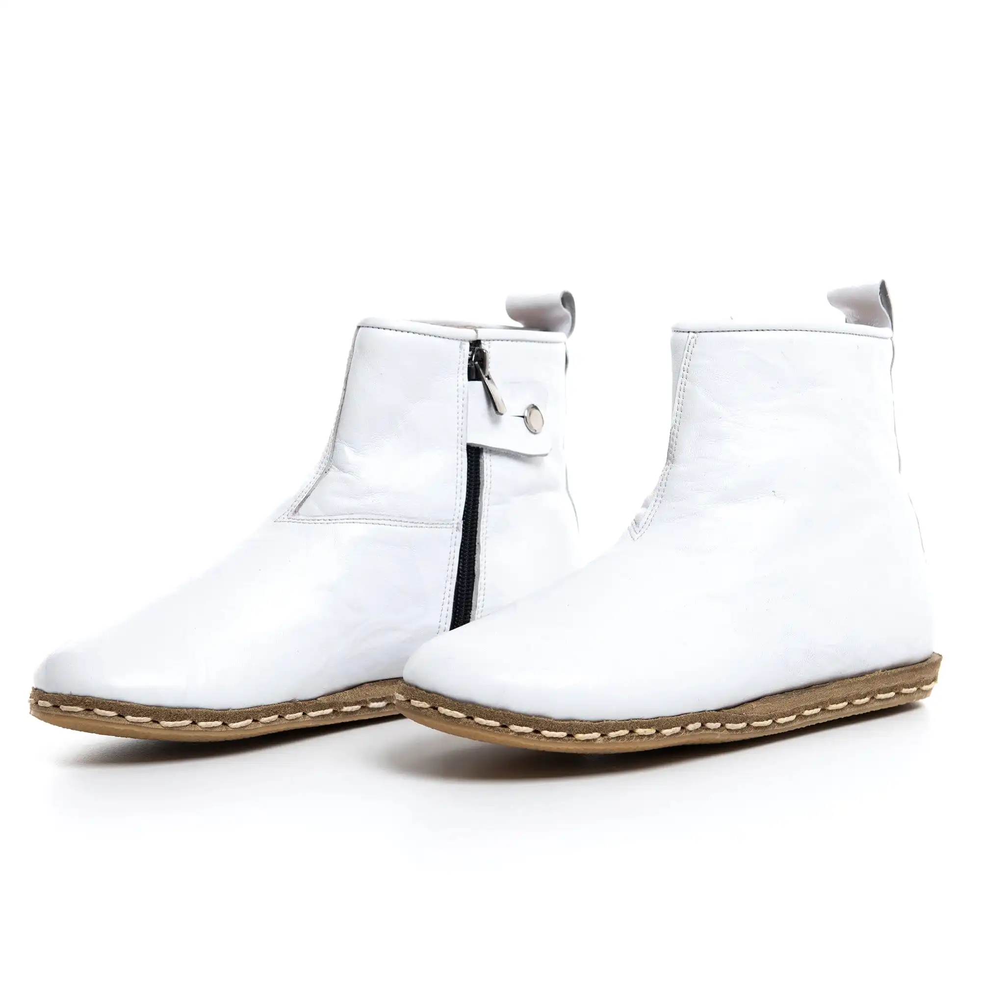 Women's White Boots