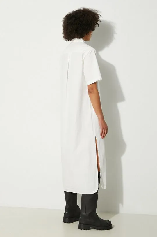 Wood Wood cotton dress Audrey white color