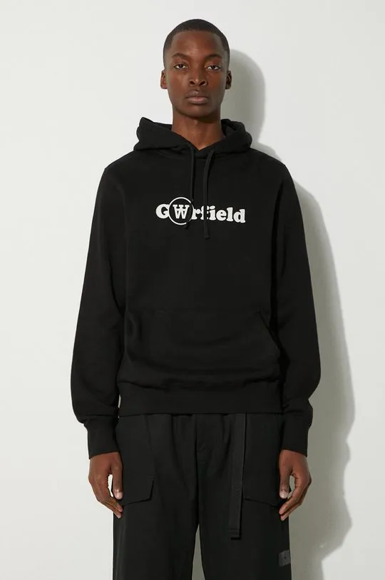 Wood Wood cotton sweatshirt X Garfield men's black color