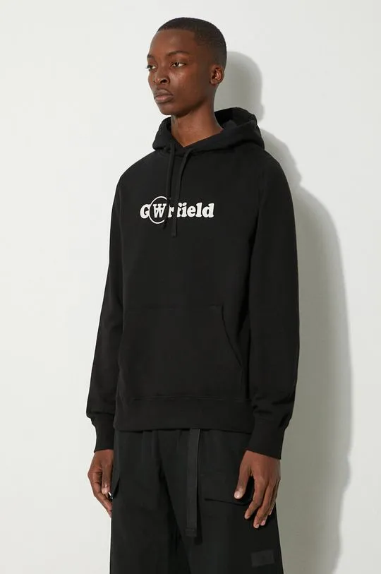 Wood Wood cotton sweatshirt X Garfield men's black color