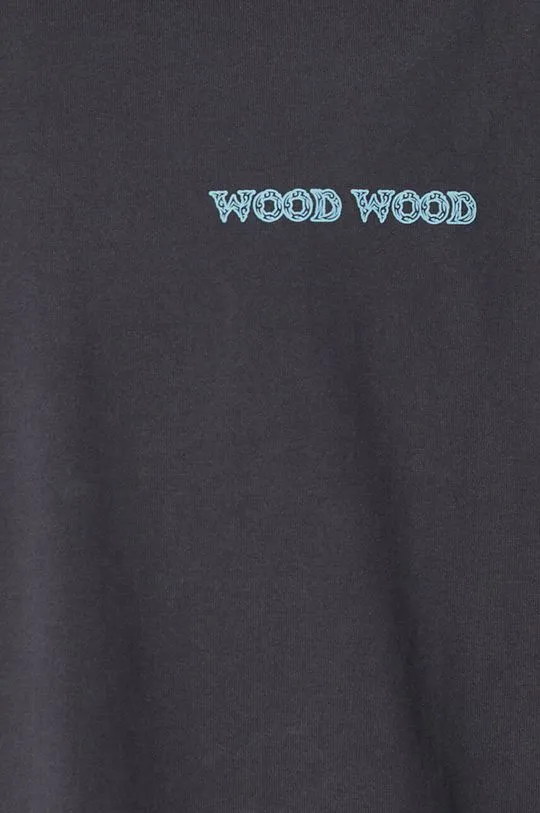 Wood Wood cotton t-shirt Haider Tribe men’s gray color 12415705.2507