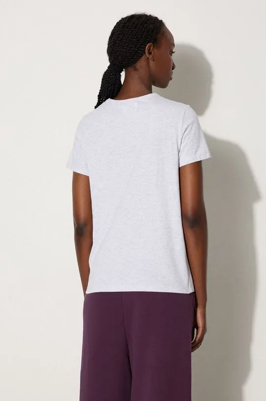 Wood Wood cotton T-shirt Uma gray color