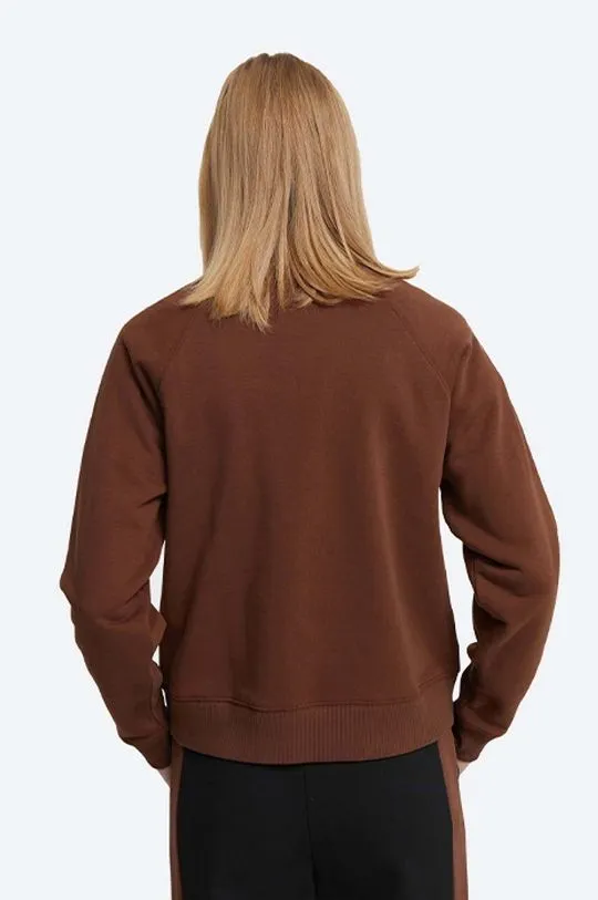 Wood Wood sweatshirt Elene x Filla women's brown color