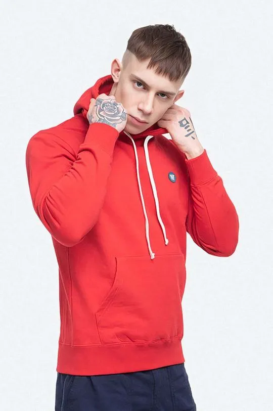 Wood Wood sweatshirt Wood Wood 10845600-2424 RED men's red color