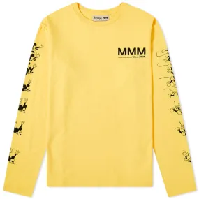 Wood Wood x Disney Long Sleeve Peter TeeYellow