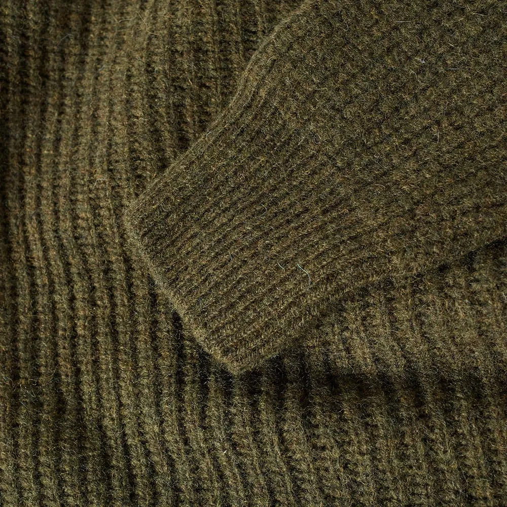 YMC Rib Crew KnitLoden