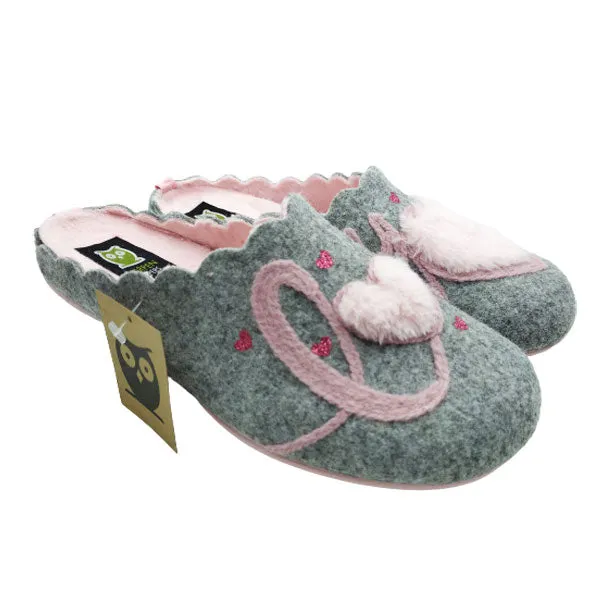 Zapatilla de casa fieltro Love you de Marpen Slippers