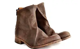 Zip Back Boot  |  Choc